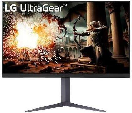 LG UltraGear Monitor 32GS75QX-B 31.5"  WQHD Gaming-Monitor (1 ms Reaktionszeit, 180 Hz) (32GS75QX-B.AEU)