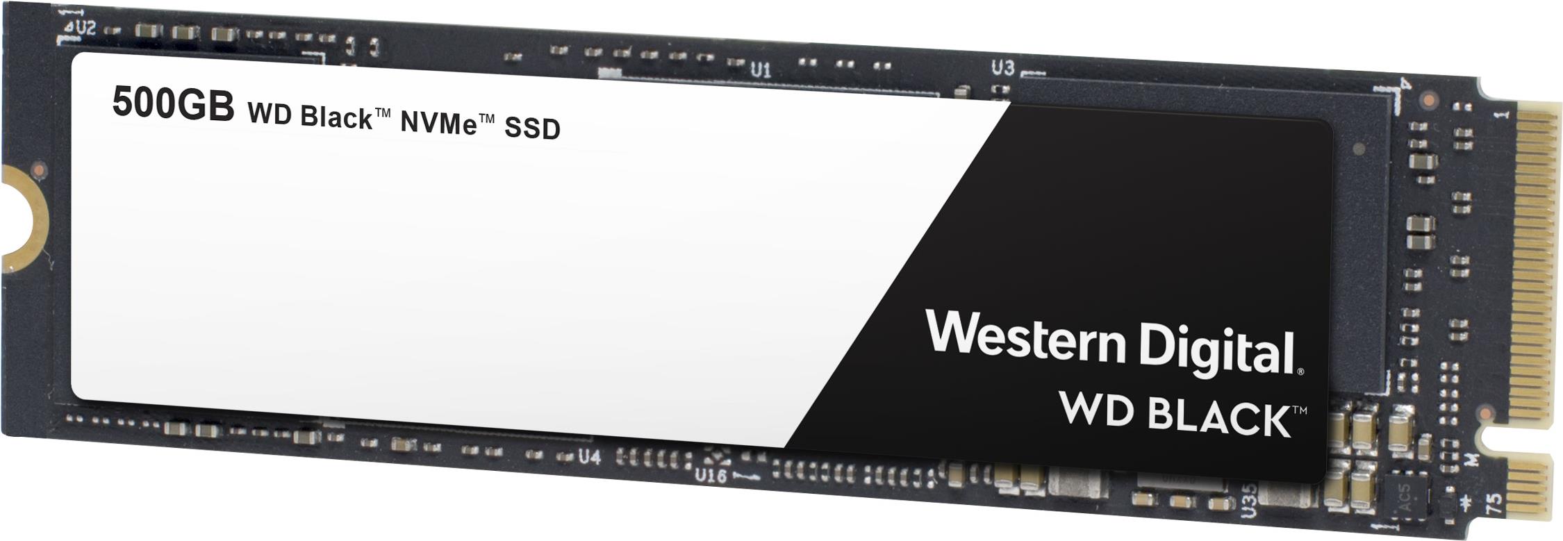 Western Digital Black NVMe SSD 500GB 500GB M.2 PCI Express 3.0 (WDS500G2X0C)