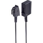 shiverpeaks ®-BASIC-S--Telefon-Verlängerung, TAE F-Stecker auf TAE F-Kupplung, 3,0m (BS70203)