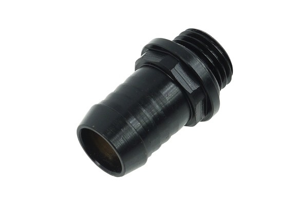 Alphacool HF 13mm Schlauchanschluss G1/4 mit O-Ring "FatBoy" Deep Black