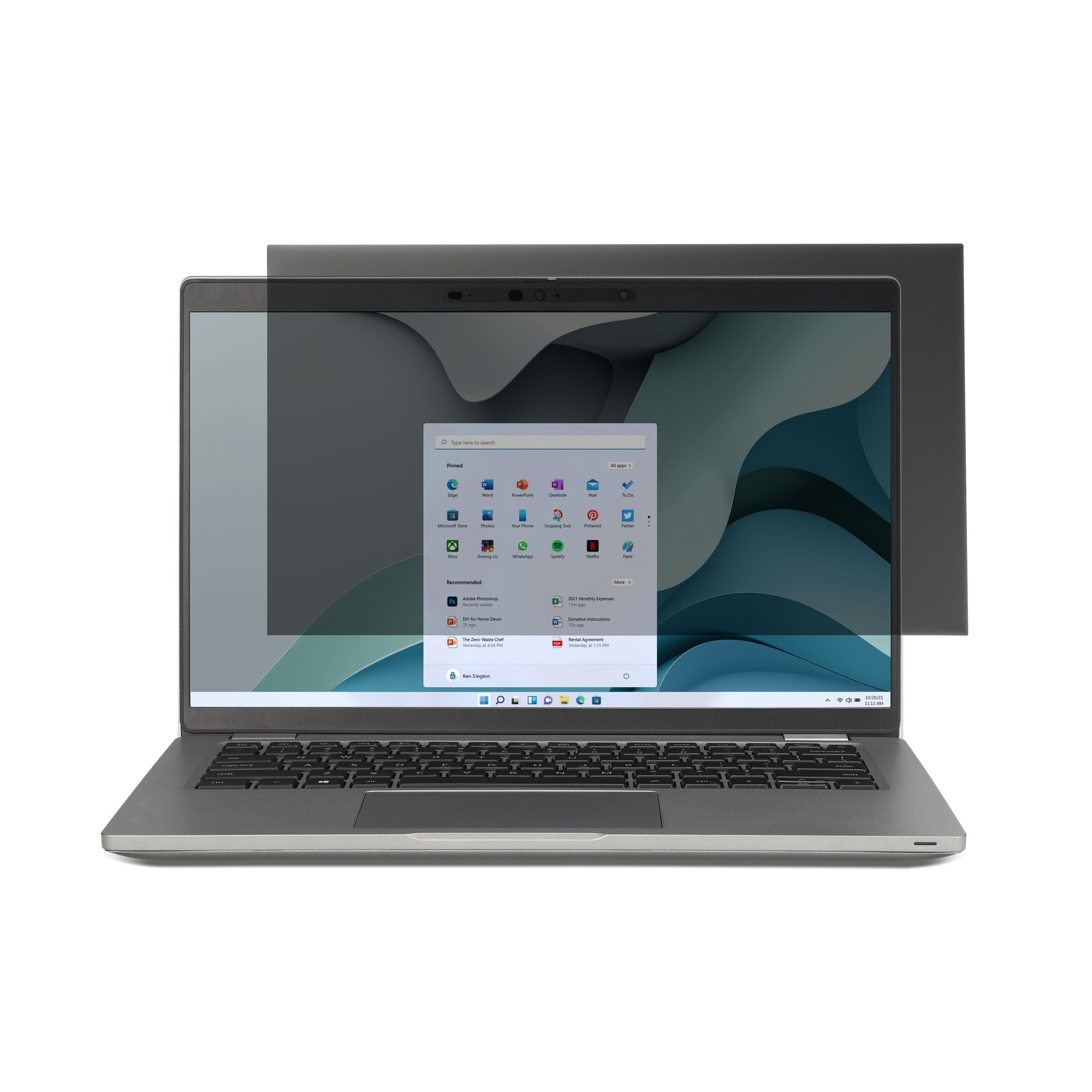 Kensington EQ Blickschutzfilter 14" 16:10 Blau