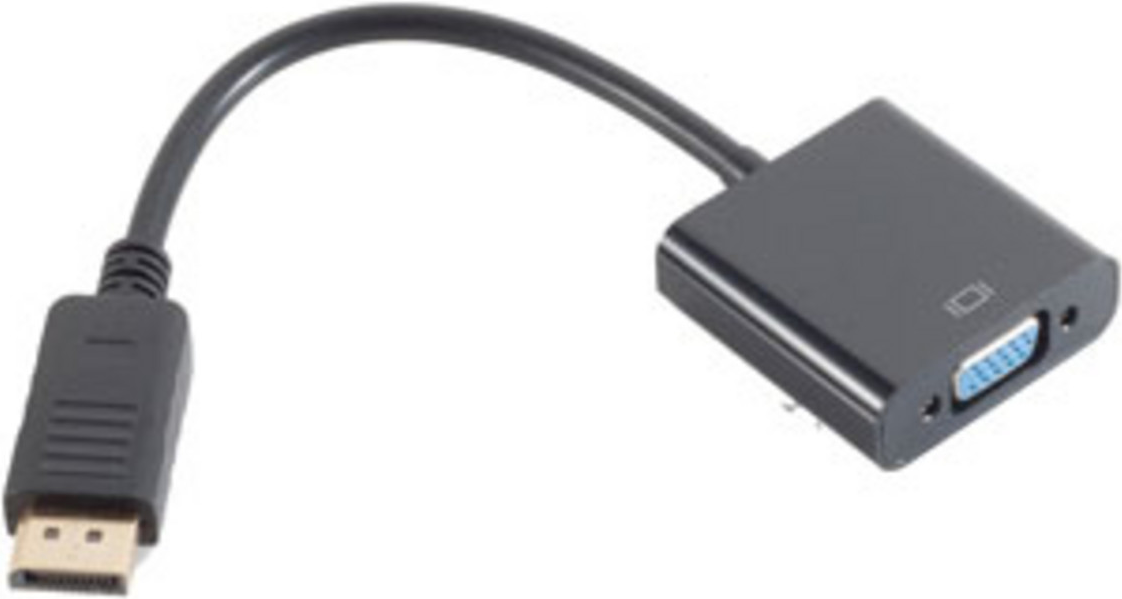 S-Conn BS14-05012 Displayport VGA Schwarz Kabelschnittstellen-/adapter (BS14-05012)