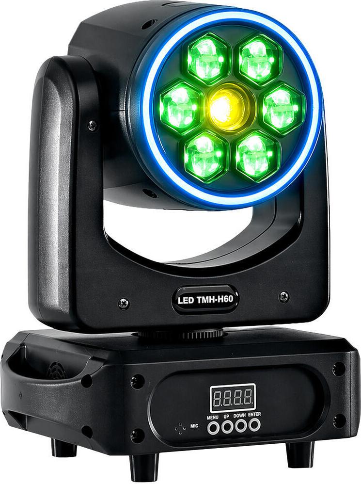EUROLITE LED TMH-H60 Hybrid Moving-Head Spot/Flower (51786071)