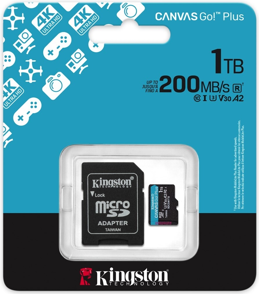 Kingston Canvas Go! Plus 1 TB microSDXC