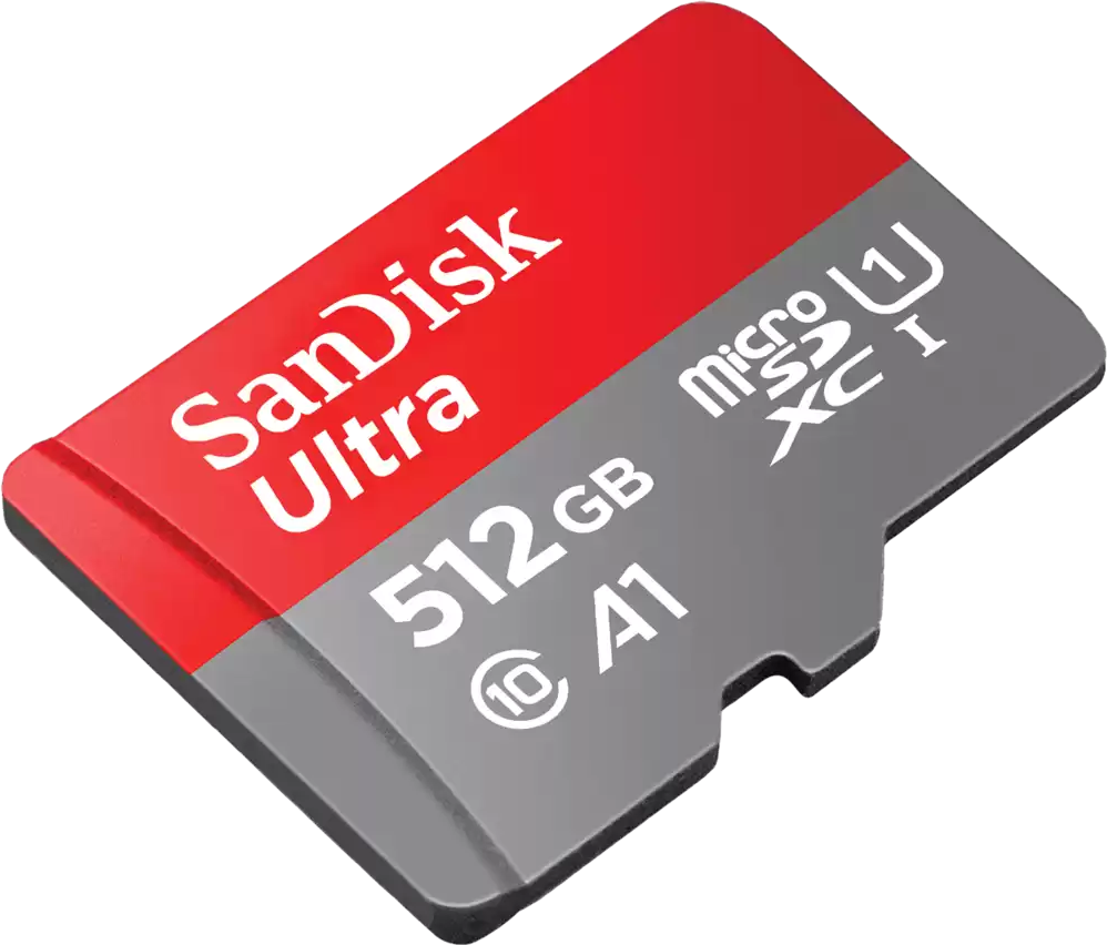 SanDisk Ultra Flash-Speicherkarte (microSDXC-an-SD-Adapter inbegriffen) (SDSQUAC-512G-GN6FA)