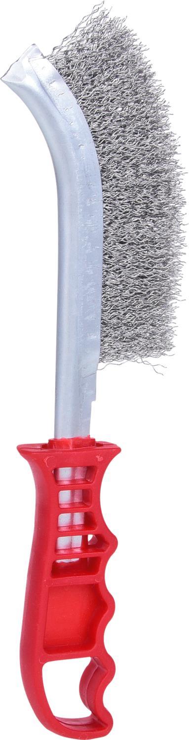 KS TOOLS Stahldraht-Allzweck-Drahtbürste, 250mm (201.2300)