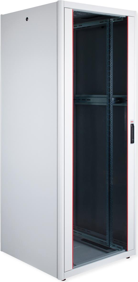 ROLINE 19 Zoll Netzwerkschrank Pro 42 HE 800x800 BxT Glastür grau (26.21.0066)