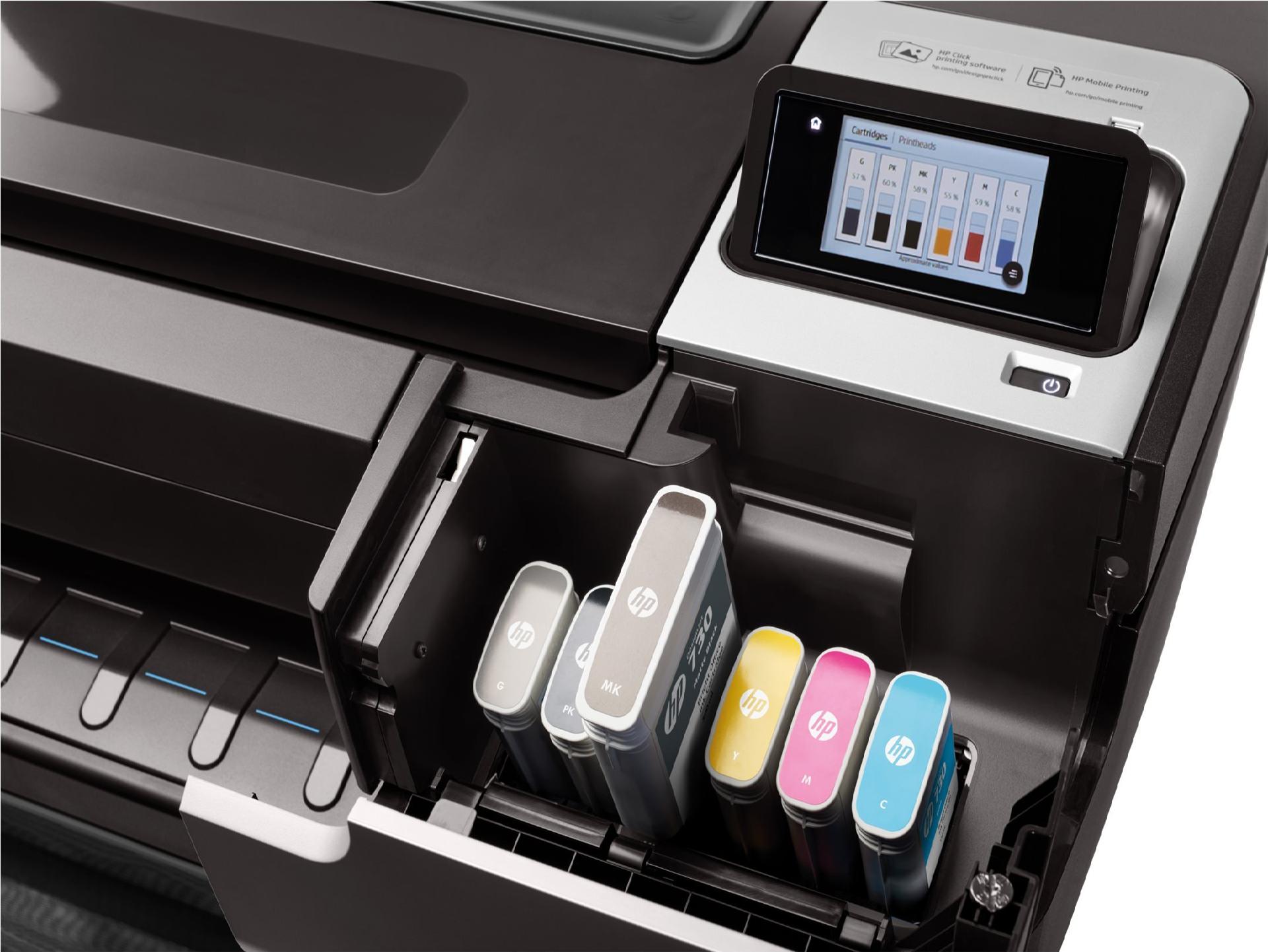 HP DesignJet T1700 44" Großformatdrucker 2400 x 1200 dpi