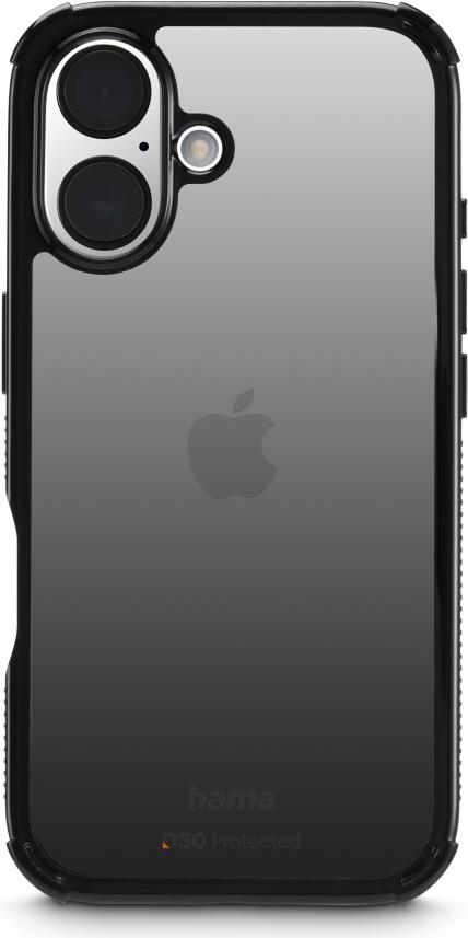 Hama Handyhülle Extreme Protect für Apple iPhone 16, Schwarz (00123754)