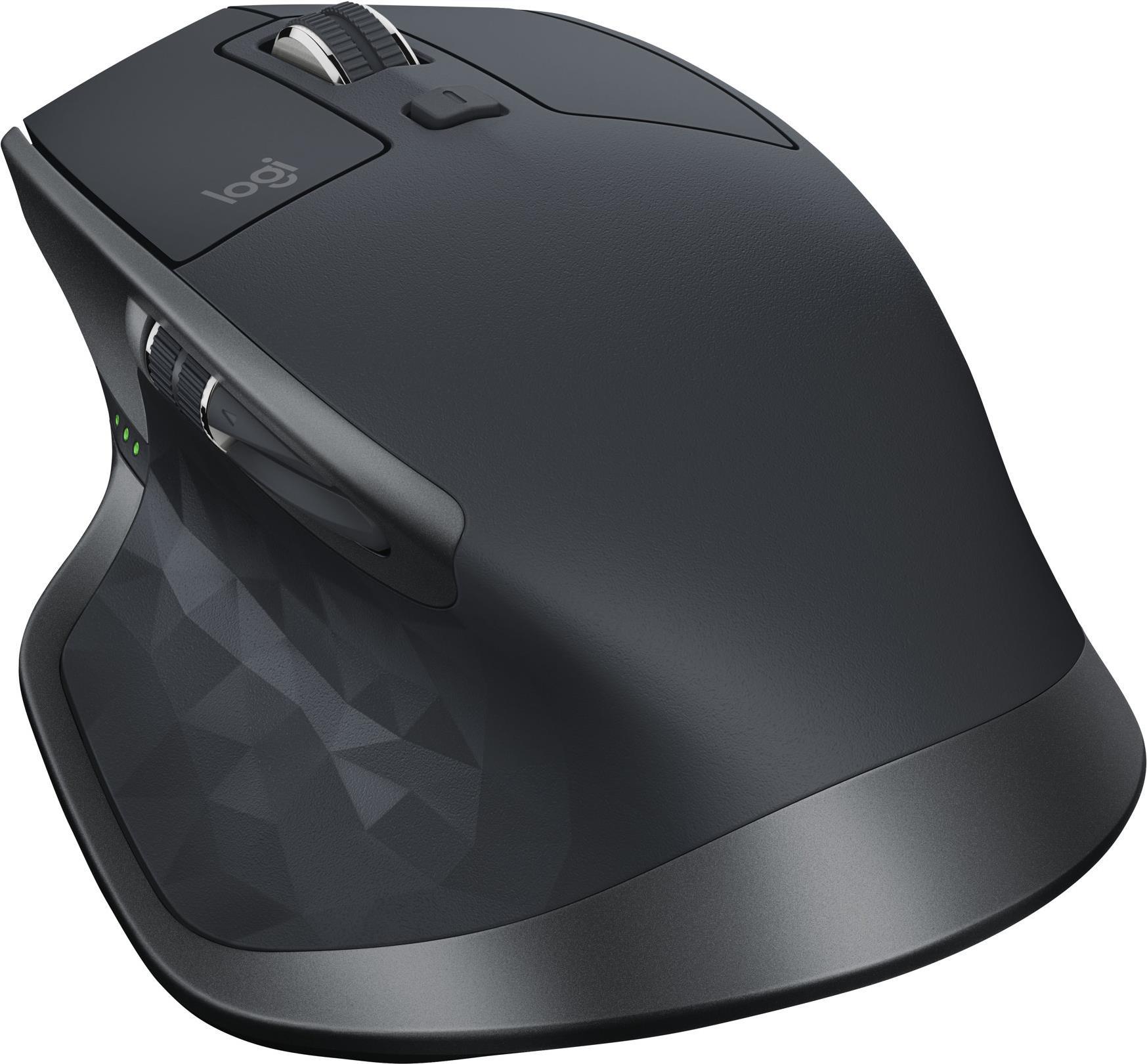 Logitech MX Master 2S Kabellose Maus 4000 DPI Darkfield 7 Tasten Graphite
