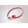 Patchkabel Cat.6 U/UTP, ungeschirmt, flach, rot, 3.0m superflaches Patchkabel z.B. für die Verlegung unter Teppichböden und Fußleisten (77803r)