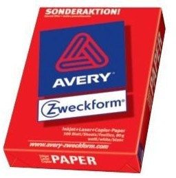 Avery Zweckform Druckerpapier 2575 Matt 80 g/m² A4 500 Blatt Weiß