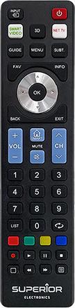 Superior Electronics ReplacemRemote Control - Ersatzfernbedienung Black, SUPTRB007, für LG (SMART) TVs (SUPTRB007)