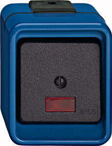 Merten 375998 Elektroschalter Schwarz - Blau (375998)