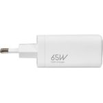iBOX C-65 Weiß, GaN 65W Universal-Ladegerät (ILUC65W)
