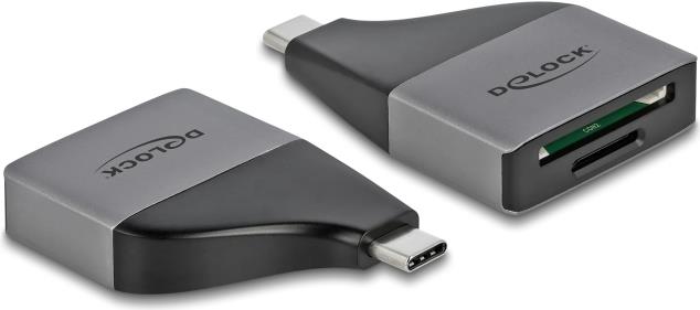 Delock 64117 Kartenleser USB 3.2 Gen 1 USB-C Grau