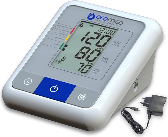 Oromed Elektronisches Blutdruckmessgerät ORO-N1 Basic+Netzteil (ORO-N1)