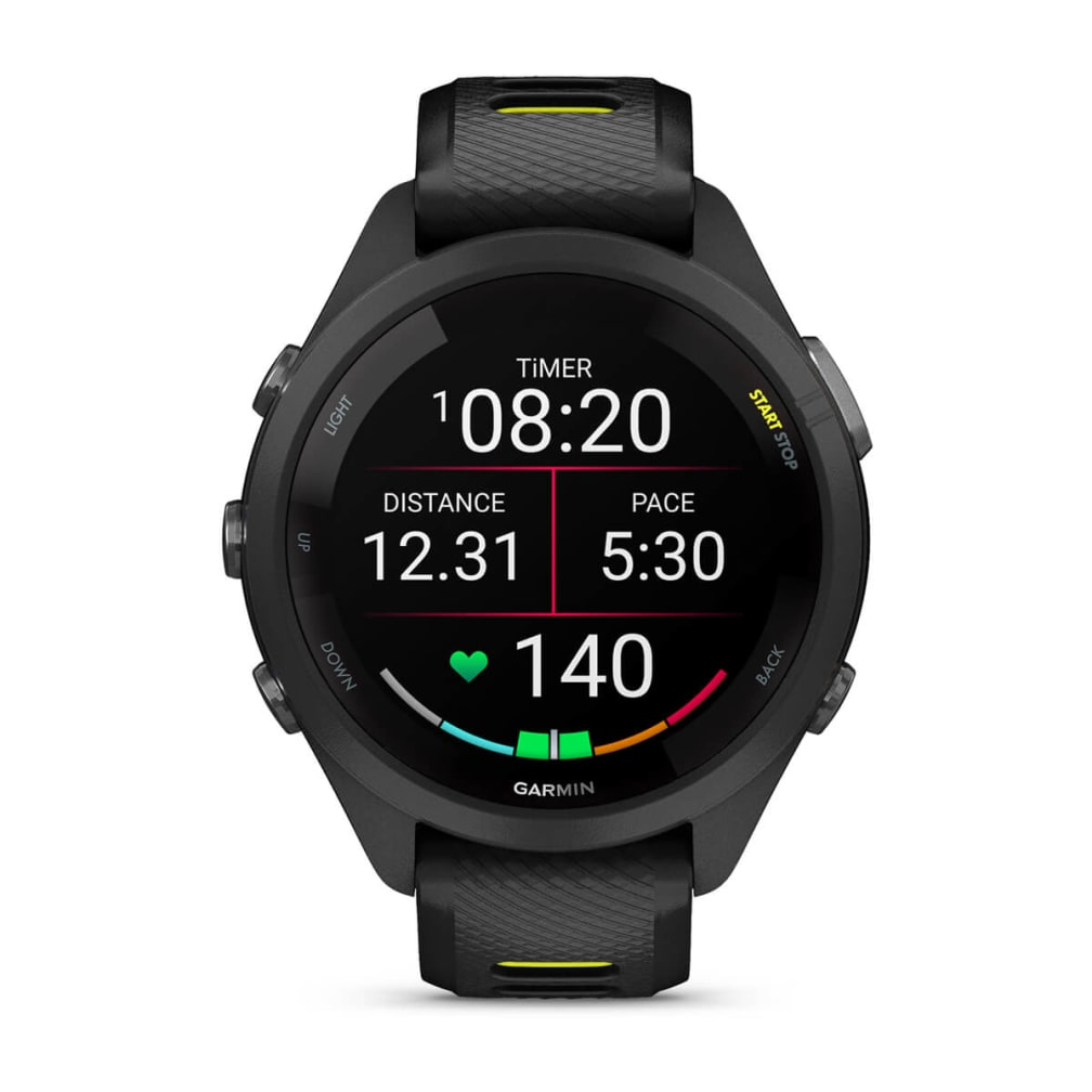 Garmin Forerunner 265S Smartwatch 1.1" AMOLED 42 mm Schwarz Grau