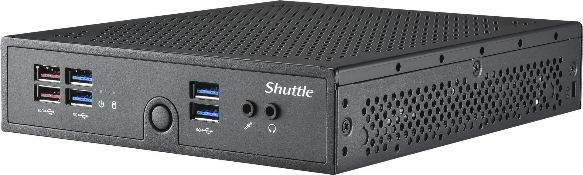 Shuttle XPC slim DS50U Barebone Intel Celeron 7305 DDR5 Schwarz