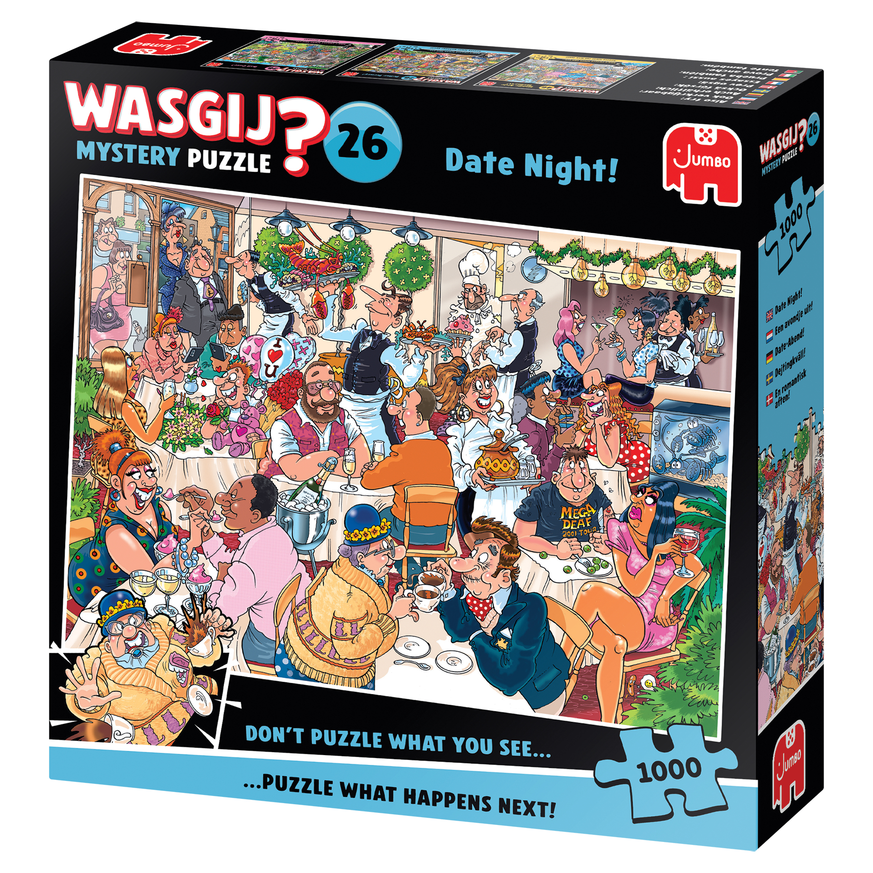 Jumbo Wasgij Mystery 26: Date Night 1000 Teile