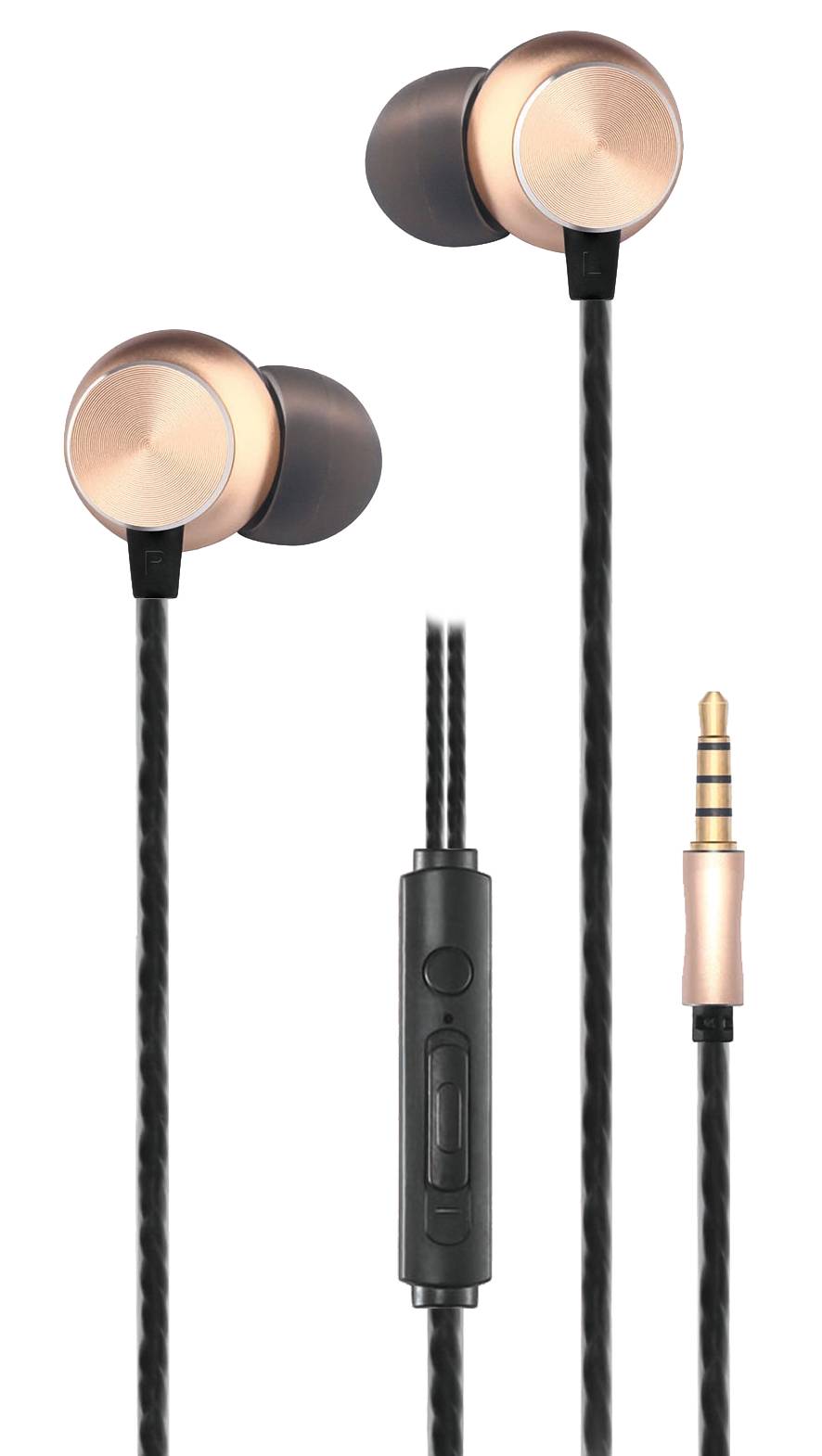 2GO 795962 In-Ear Stereo Kopfhörer Gold