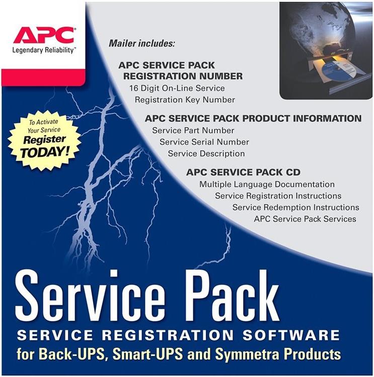 APC Extended Warranty Service Pack – 1 Jahr Garantieverlängerung 24/7 Telefonberatung
