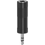 Hama Audio-Adapter, 3,5-mm-Klinken-Stecker - 6,3-mm-Klinken-Kupplung, Stereo (00205196)