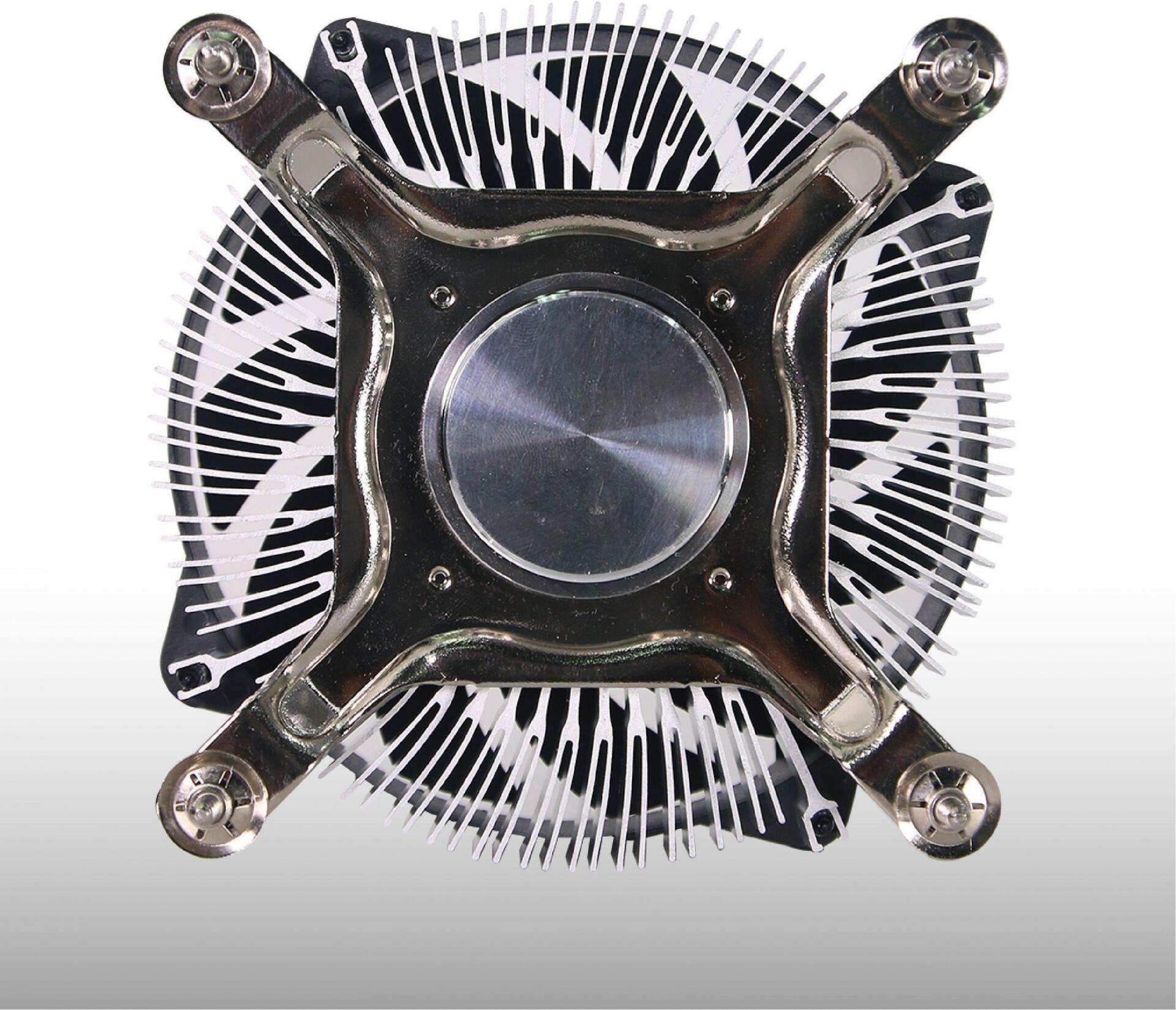 TITAN DC-HA11TZ/RPW CPU-Luftkühler 9,5 cm Aluminium - Schwarz