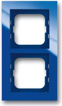 Busch-Jaeger 1754-0-4344. Produktfarbe: Blau, Markenkompatibilität: Busch-Jaeger. Breite: 91 mm, Höhe: 162 mm, Dicke: 1,1 cm (2CKA001754A4344)