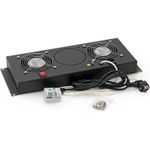 TRITON 48,30cm (19") Belüftungseinheit, 4 HE, 2 x Ventilatoren (RAB-CH-X21-A1) - 1 Stück (RAB-CH-X21-A1)