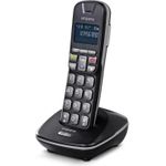 Emporia TH-21 Telefonhörer DECT-Telefon-Mobilteil Anrufer-Identifikation Schwarz (TH-21)