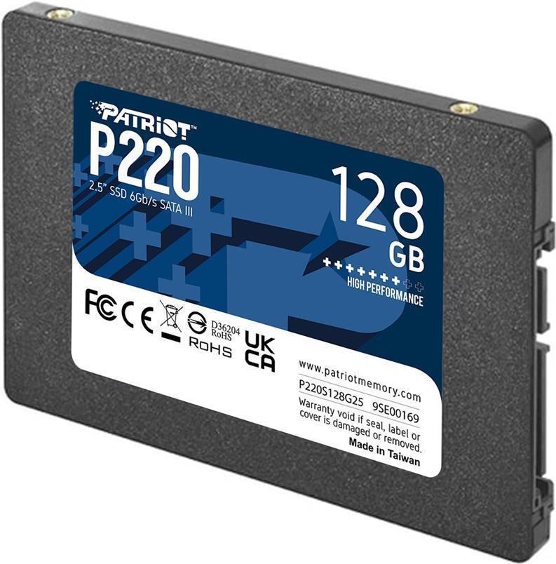 SSD Patriot 128GB 2.5" P220 SATA3 550/480 (P220S512G25)