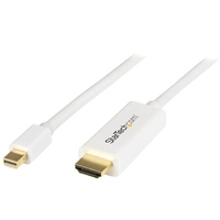 StarTech.com Mini DisplayPort to HDMI Video Converter Cable (MDP2HDMM2MW)