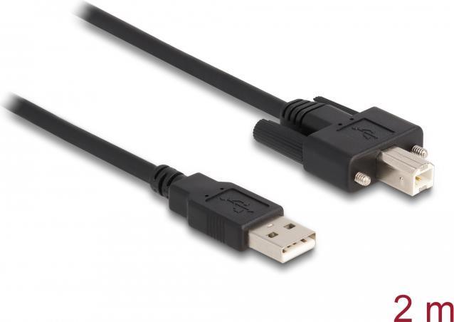 Delock USB-Kabel USB (M) bis USB Typ B (M) (87201)