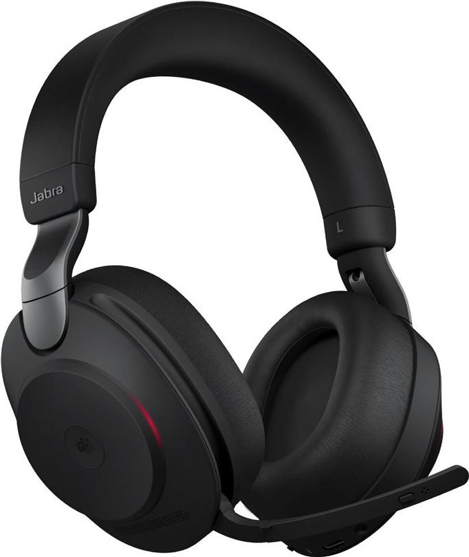 Jabra Evolve2 85 MS Stereo Over-Ear ANC Headset 37 h Schwarz