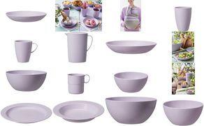 GastroMax Teller klein BIO, Durchmesser: 175 mm, lavendel Maße: (B)175 x (T)175 x (H)30 mm, Material: PE-HD, - 1 Stück (144775)
