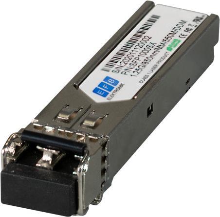 EFB-Elektronik EFB 1.25G SFP MM 850nm VCSEL 550m LC DDM, kompatibel zu Cisco GLC-SX-MMD Hersteller: EFB Elektronik (SFP1000SX)