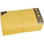Papstar 12485 Papierserviette Gelb Seidenpapier 250 Stück(e) (12485)