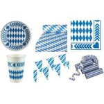 PAPSTAR Damast-Tischtuch "Bayrisch Blau", auf Rolle aus geprägtem Papier, Maße: (B)1,0 x (L)10,0 m - 1 Stück (12543)