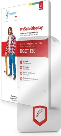 3M DQCT130 Klare Bildschirmschutzfolie Samsung (1503273)