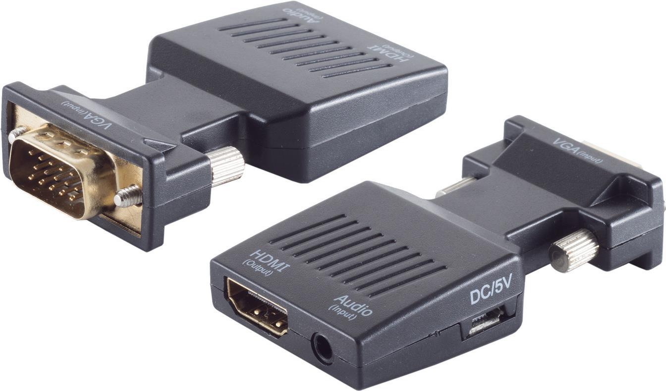 shiverpeaks BS10-01005 Videokabel-Adapter VGA (D-Sub) HDMI + 3.5mm (BS10-01005)