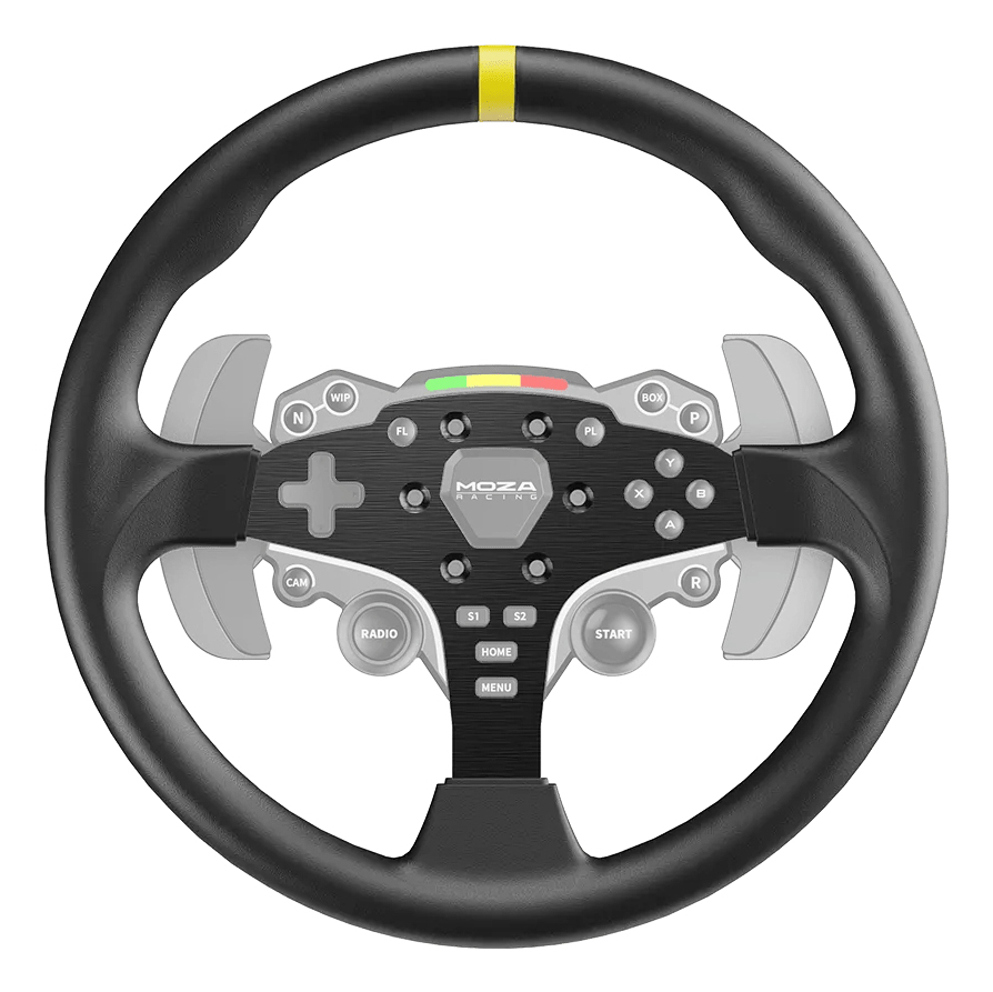 Moza Racing ES 12" Wheel Rim Mod Schwarz