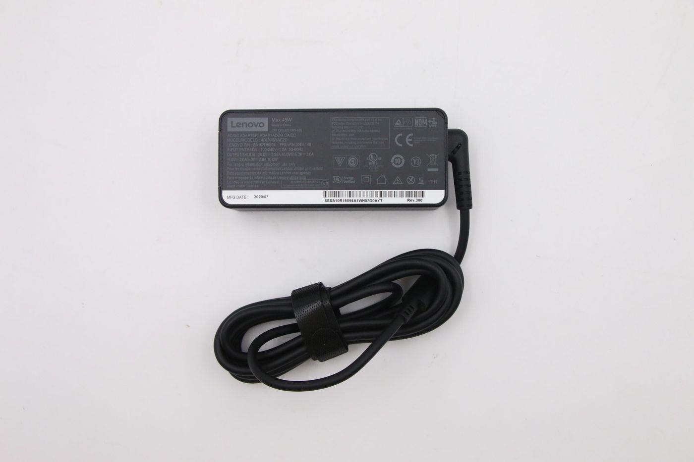 Lenovo PD,45W,20/15/9/5V,2P,WW,ACB (02DL148)