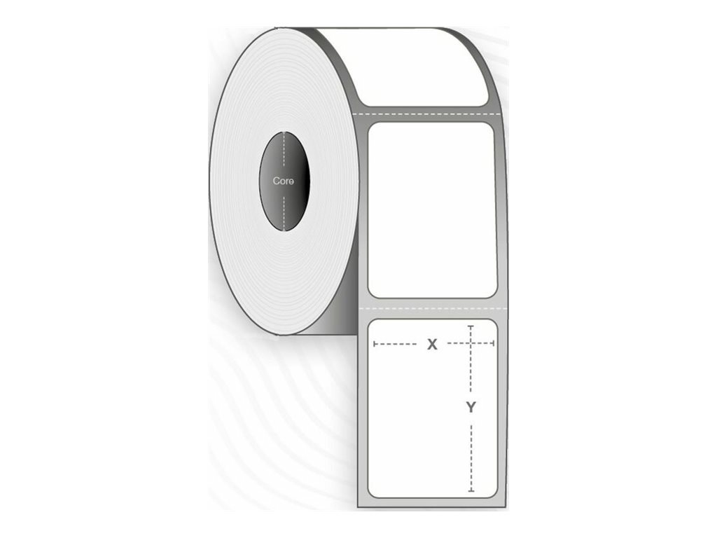 Capture Versandetiketten 76 x 102 mm 12 Rollen à 930 Etiketten Permanent Klebstoff Thermodirekt Weiß