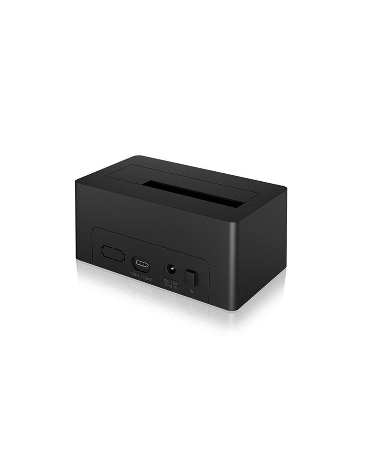 ICY BOX IB-1121-C31 HDD-Dockingstation USB 3.1 Gen 2 Type-C Anthracite Black