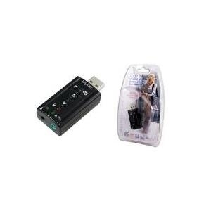 LogiLink USB 2.0 Soundkarte mit Virtual 7.1 Soundeffekt bietet die Möglichkeit Lautsprecher, Mikrofon, Head Set oder IP Telefon mit Ihrem PC zu verbinden (UA0078)  - Onlineshop JACOB Elektronik