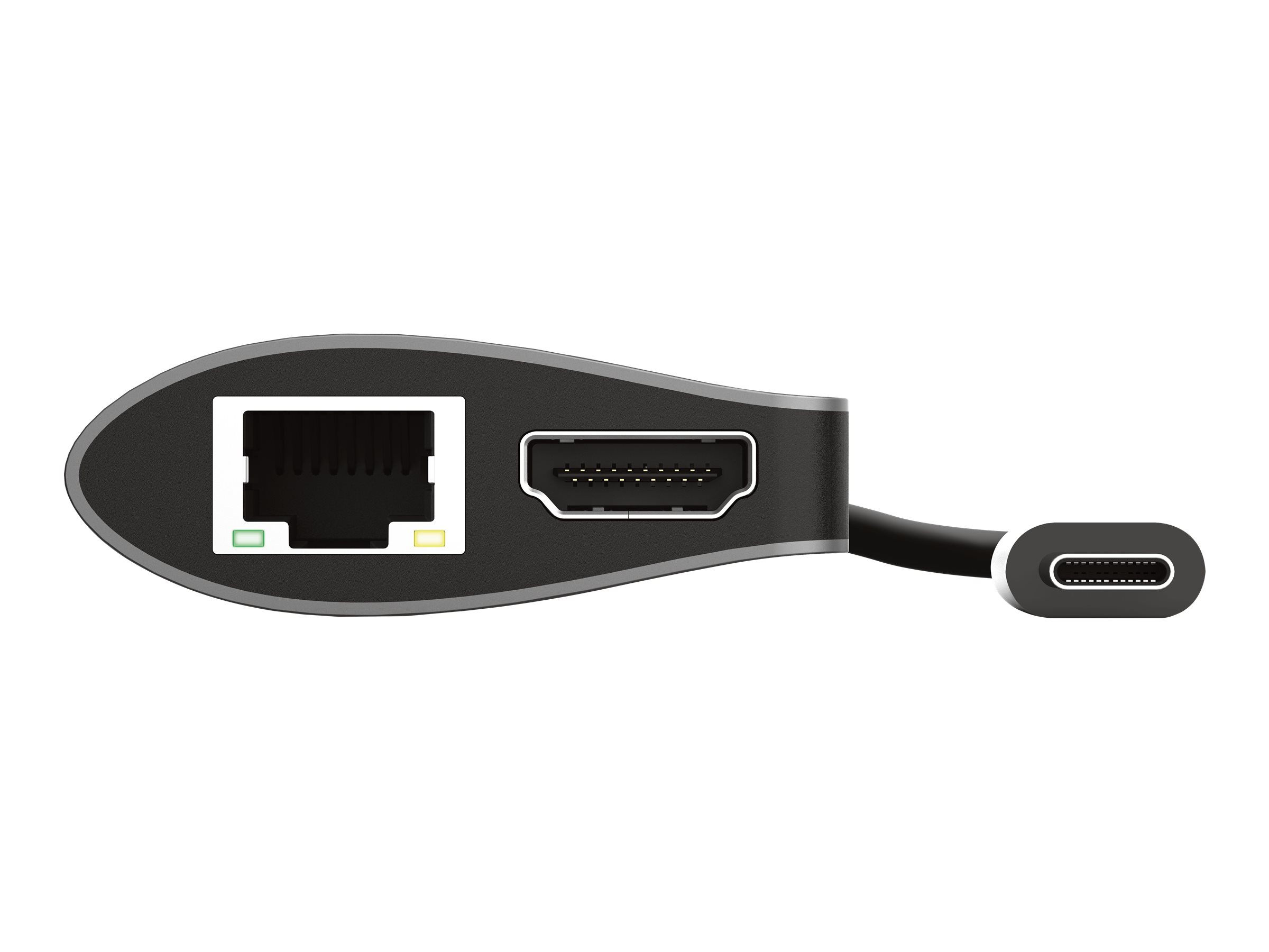 Trust Dalyx 7-in-1 USB-C Multiport Adapter Dockingstation Silber