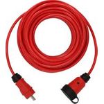 Brennenstuhl 9161250210 Strom Verlängerungskabel 16 A Schwarz Rot H07BQ-F 3G 1.5 (9161250210)