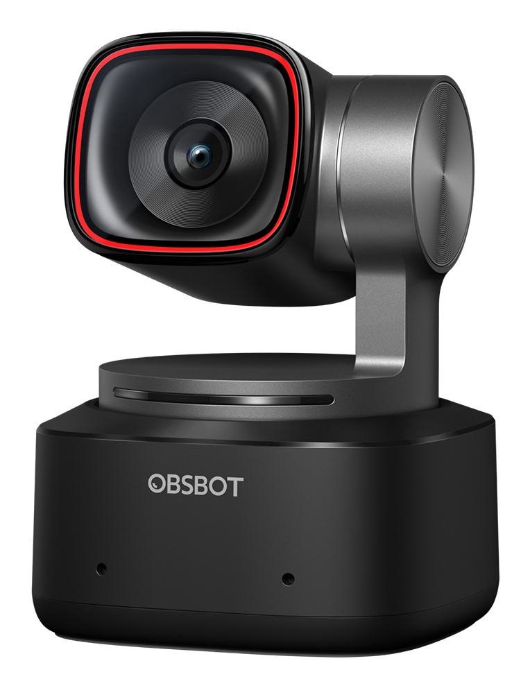 OBSBOT Tiny 2 AI-Webcam 4K mit 2-Achsen-Gimbal Schwarz