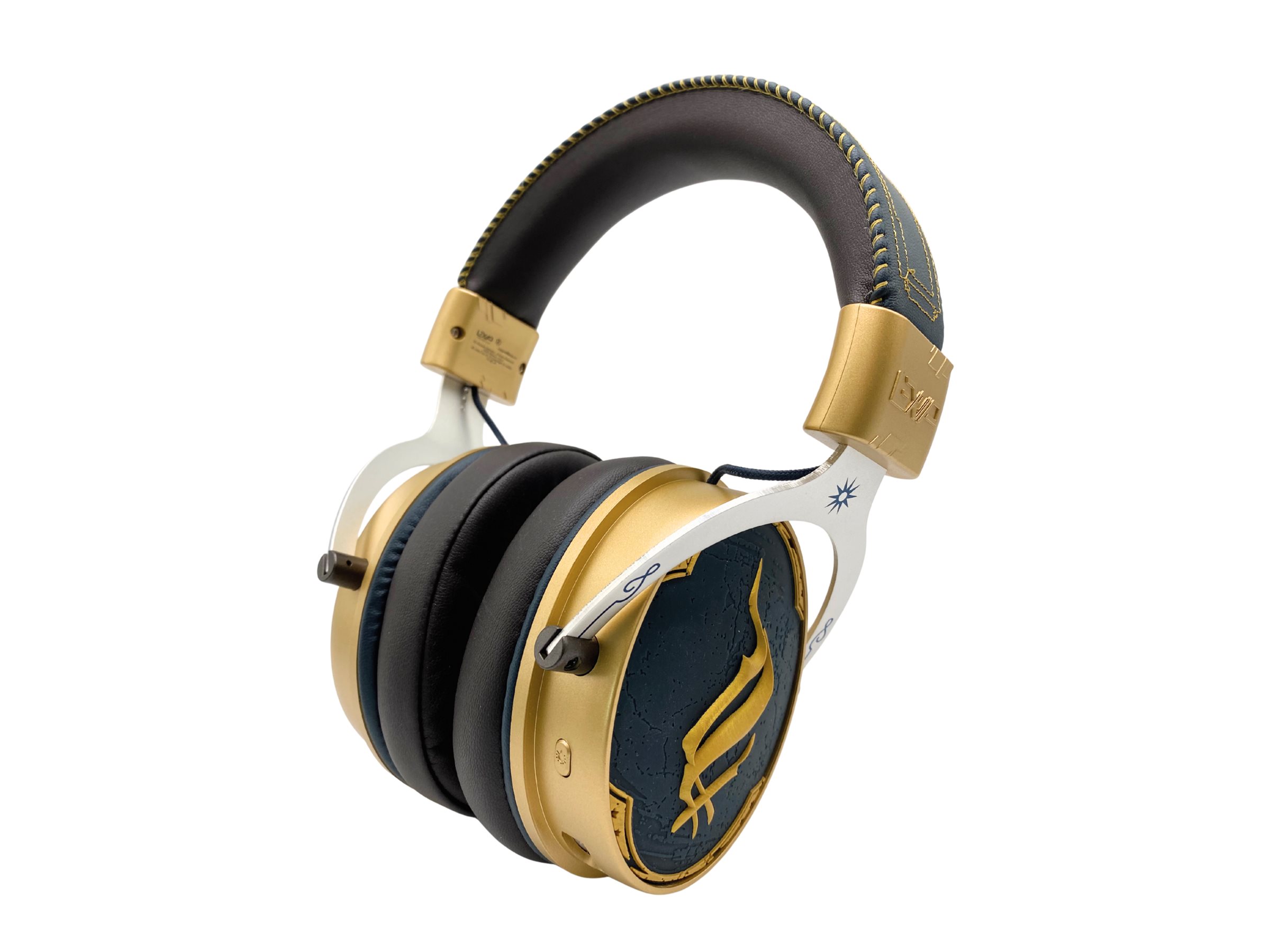 Lexip Hogwarts Legacy Ancient Magic Gaming-Headset ohrumschließend Bluetooth Gold